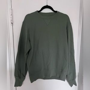 Uniqlo - Green Crewneck Sweatshirt - M